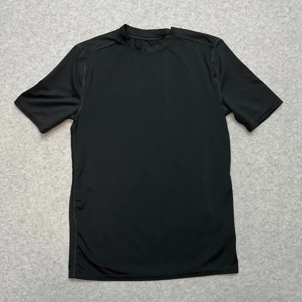 Russell Athletic Shirt Pants Bundle Boys L/XL Activewear Black Stretch Sporty